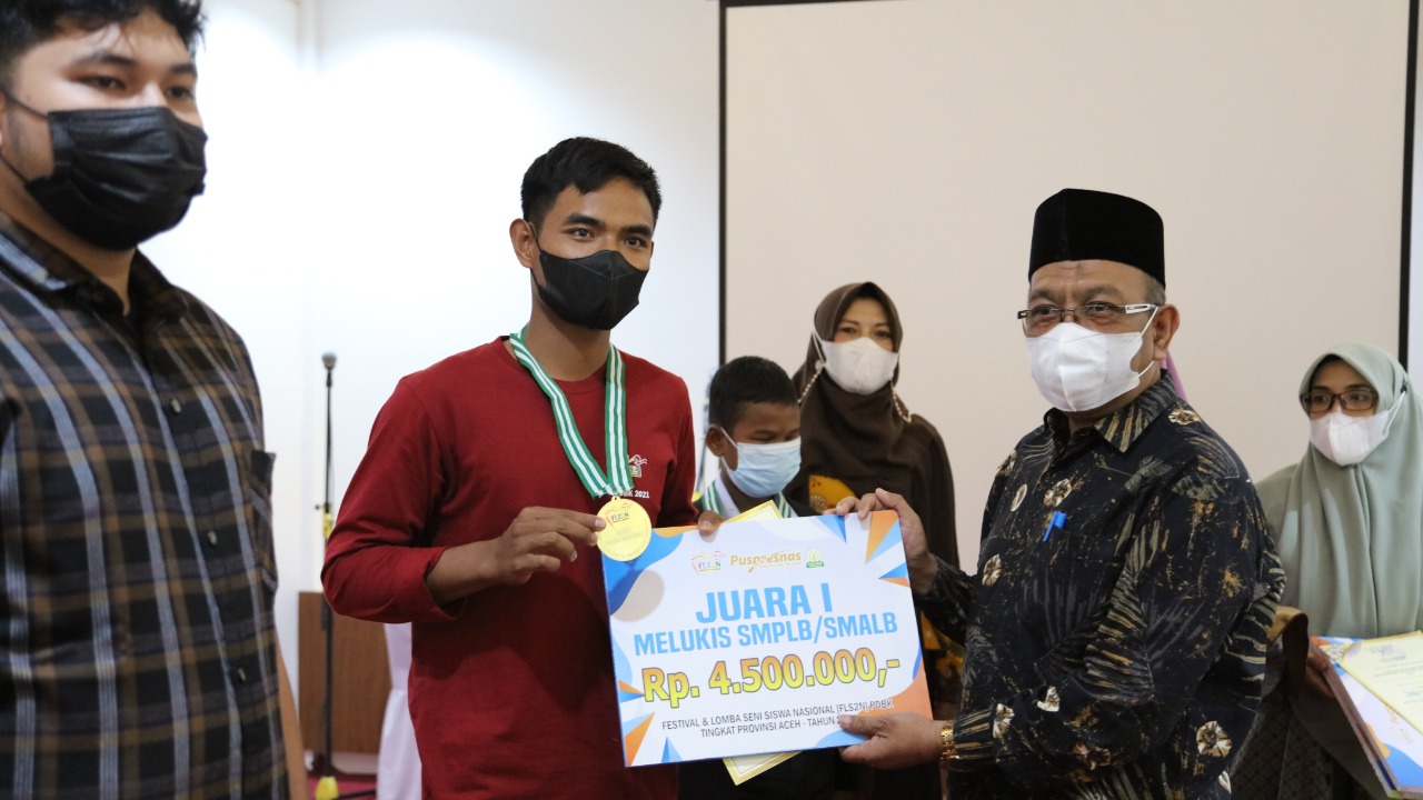 Lima Anak Berkebutuhan Khusus Wakili Aceh Pada FLS2N Tingkat Nasional 2021, ini nama-namanya