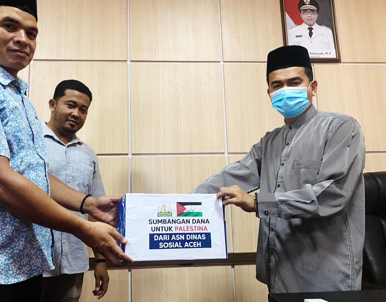 ASN Dinsos Aceh Galang Dana Untuk Palestina