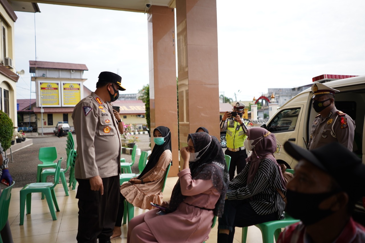 Swab Antigen Bagi Sopir dan Penumpang, Satu Orang Hasilnya Positif