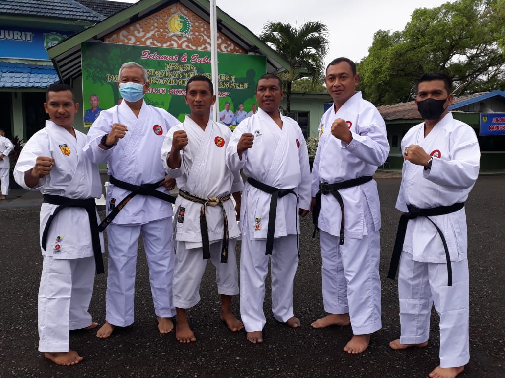 Goju Ass Aceh Selenggarakan Ujian Kenaikan Tingkat