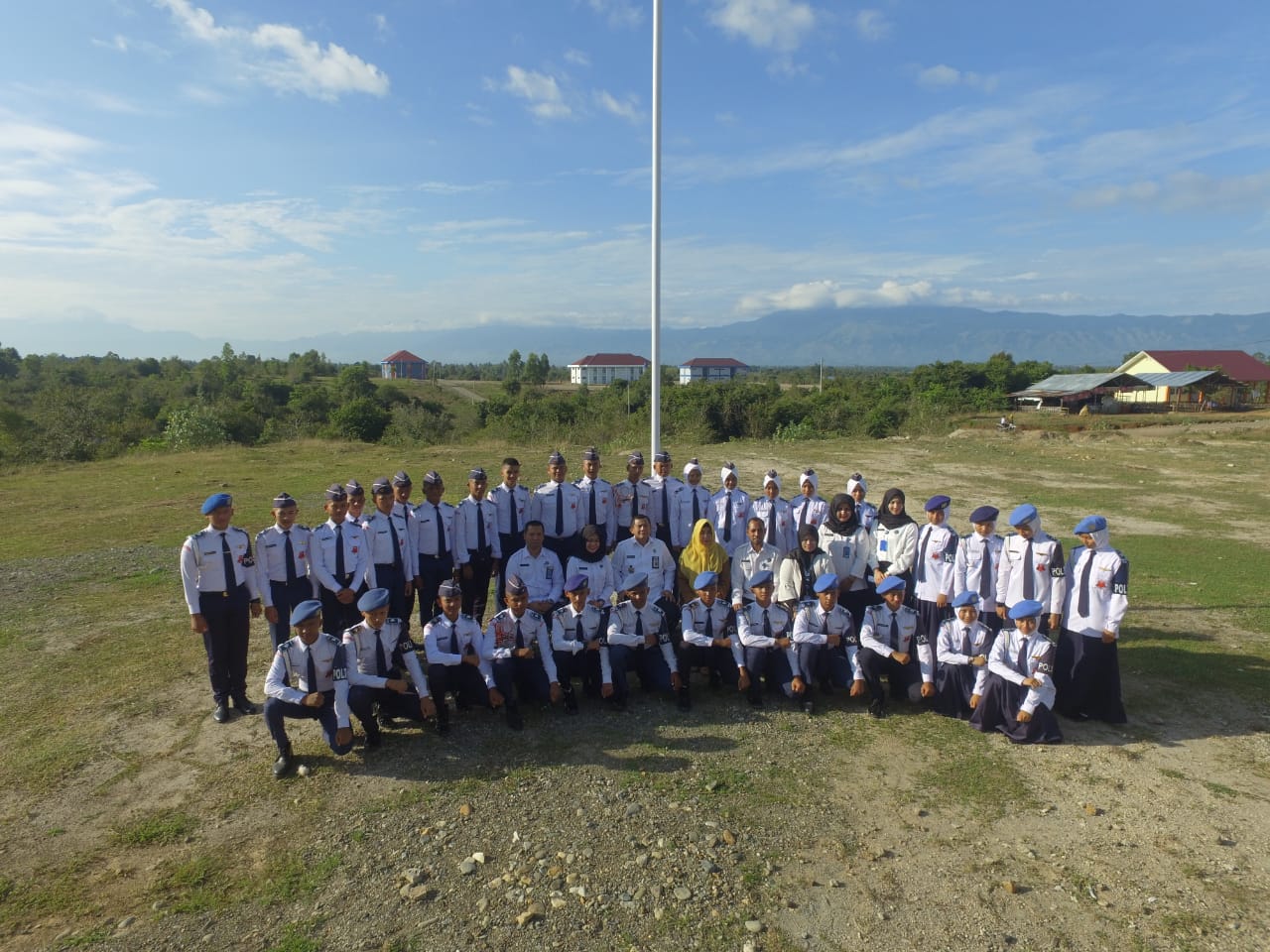 Jadi Pembina Upacara di SMK Penerbangan, Ini Kata Kepala BNNP Aceh