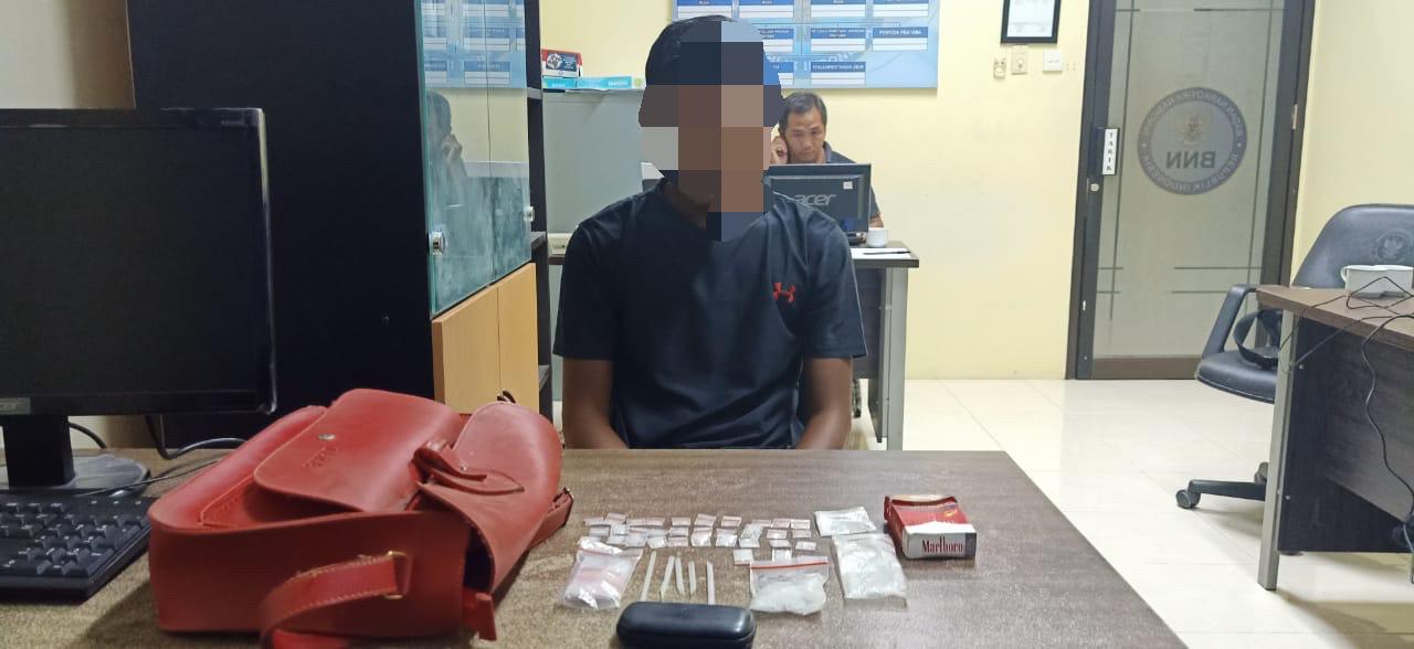 BNNK Lhokseumawe Tangkap Pengedar, Sebanyak 20,39 Gram Sabu Diamankan