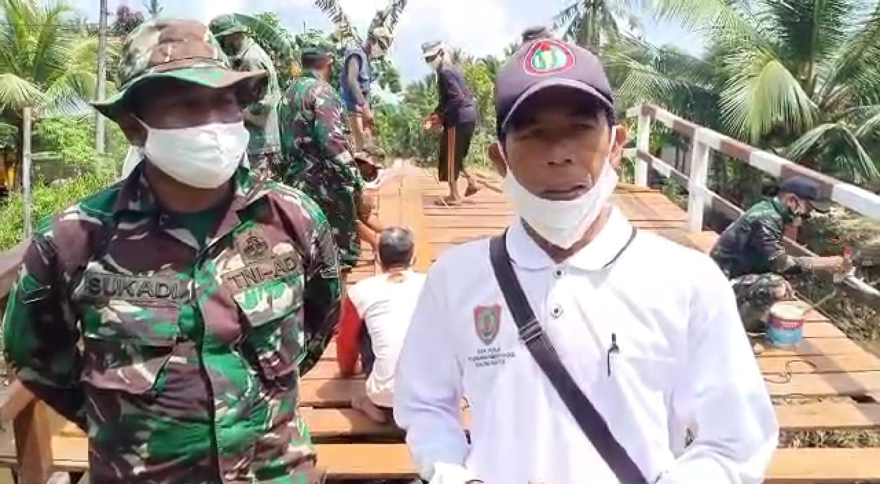 Melalui TMMD TNI Memiliki Komitmen Yang Kuat Untuk Ikut Membangun Bangsa Dan Negara