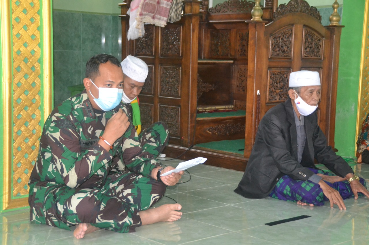 Gelar Doa Bersama Anak Yatim, Satgas TMMD Ucapkan Rasa Syukur Kepada Allah