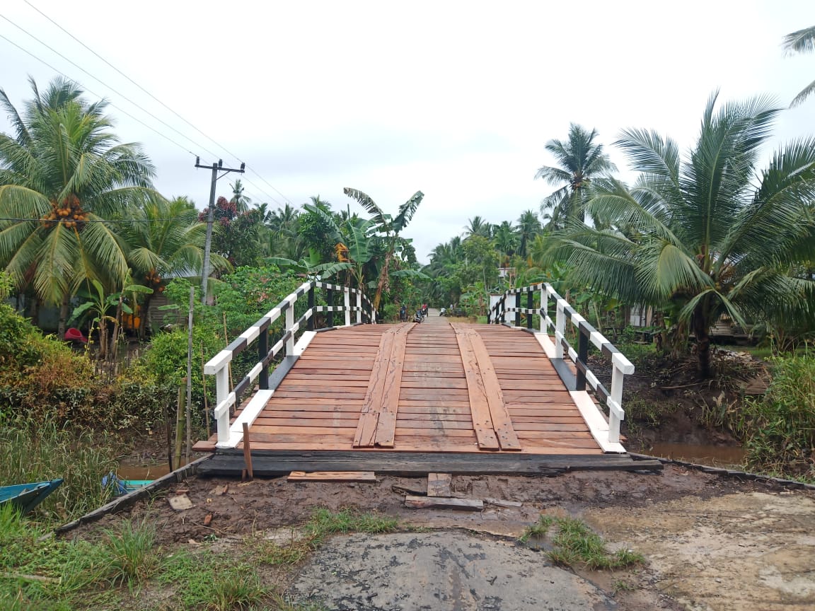 TMMD Ditutup, Warga Kecamatan Pulau Hanaut Menuju Kehidupan Lebih Baik